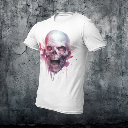 Premium Skull T-Shirt "Scream"